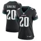 Women's Philadelphia Eagles Brian Dawkins Nike Black Alternate Game Jersey