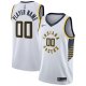 Men's Indiana Pacers Nike White 2020/21 Swingman Custom Jersey - Association Edition