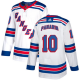 New York Rangers #10 Artemi Panarin White Road Stitched Youth NHL Jersey