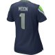 Women's Seattle Seahawks Warren Moon Nike College Navy Game Retired Player Jersey