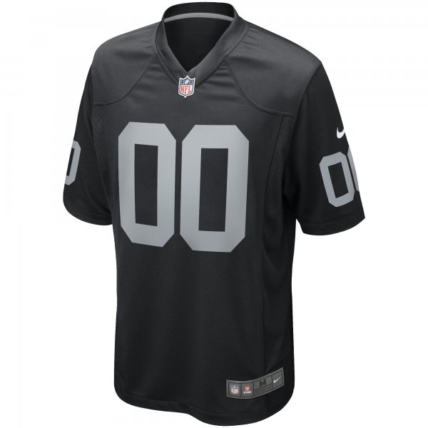 Men's Las Vegas Raiders Jim Otto Nike Black Game Retired Player Jersey