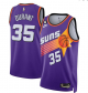 Men's Phoenix Suns #35 Kevin Durant Purple Classic Swingman Stitched NBA Jersey