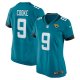 Women's Jacksonville Jaguars Logan Cooke Nike Teal Nike Game Jersey