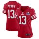 Women's San Francisco 49ers Brock Purdy Nike Scarlet Super Bowl LVIII Game Jersey