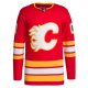 Men's Calgary Flames  adidas Red Home 2020/21 Primegreen Custom Jersey