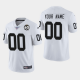 Men's Nike Las Vegas Raiders #00 Custom 100th and 60th Anniversary Vapor Limited White Jersey