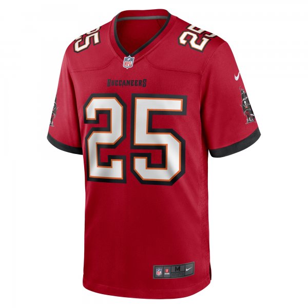 Men's Tampa Bay Buccaneers Patrick Laird Nike  Red  Game Jersey