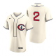 Men's MLB Chicago Cubs Nico Hoerner #2 2022 Field of Dreams Cream Jersey