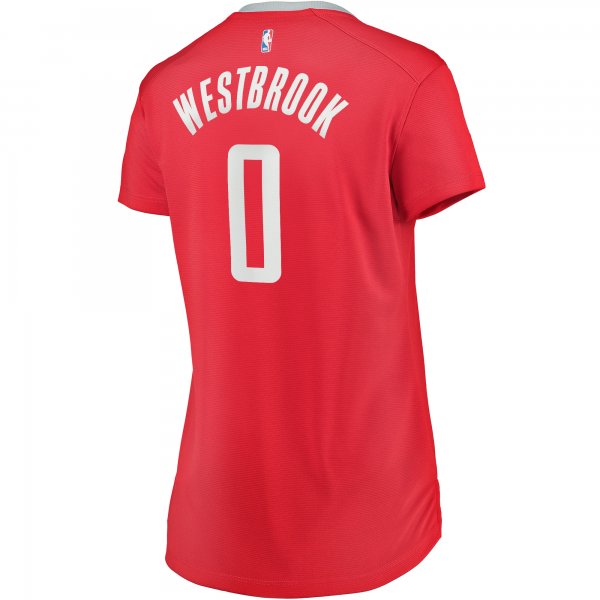 Women's Houston Rockets Russell Westbrook Fanatics Red Fast Break Replica Jersey - Icon Edition