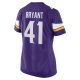 Women's Minnesota Vikings Austin Bryant Nike  Purple  Game Jersey