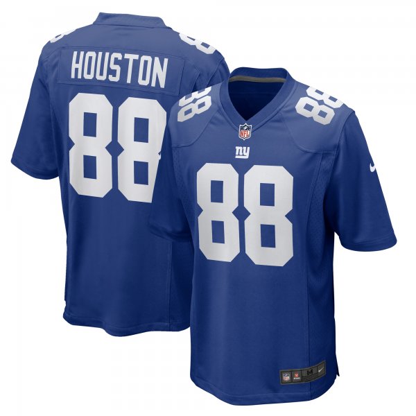 Men's New York Giants Dennis Houston Nike  Royal  Game Jersey