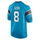 Men's Carolina Panthers Jaycee Horn Nike Blue Game Jersey