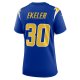 Women's Los Angeles Chargers Austin Ekeler Nike Royal Game Jersey