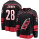 Men's Carolina Hurricanes Brendan Lemieux Fanatics Black Home Premier Breakaway Player Jersey