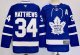 Men's #34 Auston Matthews Toronto Maple Leafs Blue City Edition Jersey