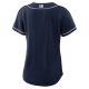 Women's Atlanta Braves Nike Navy Alternate Replica Team Jersey