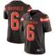 Nike Cleveland Browns #6 Baker Mayfield Brown Team Color Men's Stitched NFL Vapor Untouchable Limited Jersey