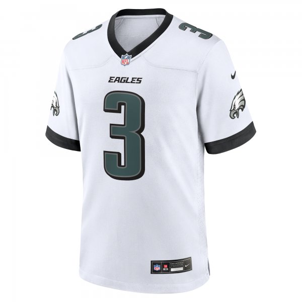 Men's Philadelphia Eagles Nolan Smith Nike White White Game Jersey