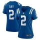 Women's Indianapolis Colts Matt Gay Nike Royal Game Player Jersey