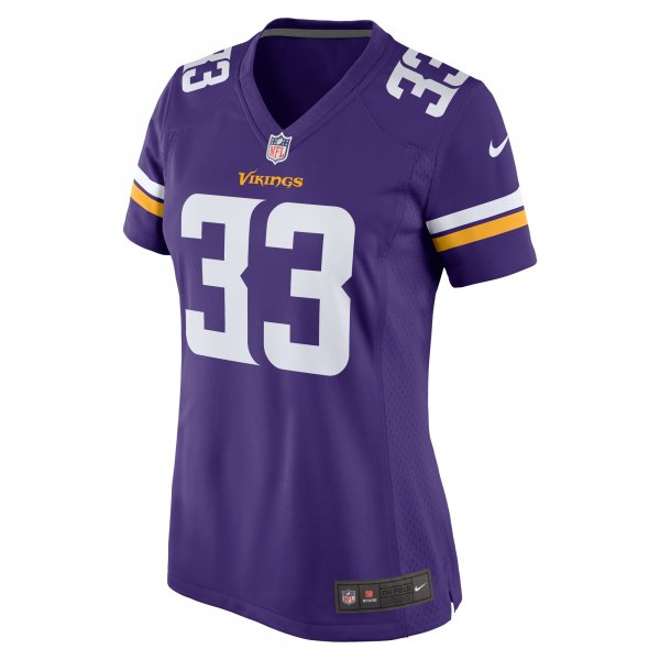 Women's Minnesota Vikings Aaron Jones Nike Purple Game Player Jersey