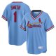 Men's St. Louis Cardinals Ozzie Smith Nike Light Blue Road Cooperstown Collection Player Jersey