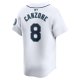 Men's Seattle Mariners Dominic Canzone Nike White Home Limited Player Jersey