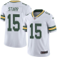 Men's Nike Green Bay Packers #15 Bart Starr White Stitched NFL Vapor Untouchable Limited Jersey