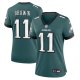 Women's Philadelphia Eagles A.J. Brown Nike Midnight Green Team Game Jersey