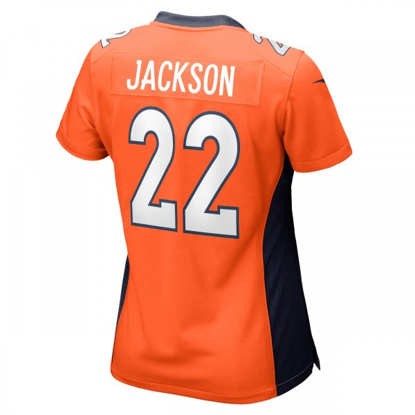 Women's Denver Broncos Kareem Jackson Nike Orange Game Jersey