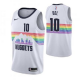 Men's Nike Denver Nuggets #10 Bol Bol White Swingman City Edition 2018-19 NBA NBA Jersey