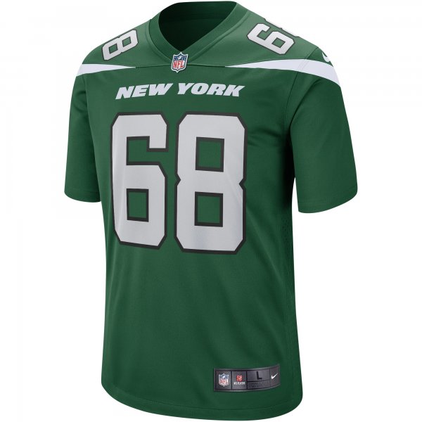 Men's New York Jets Kevin Mawae Nike Gotham Green Game Retired Player Jersey