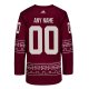 Men's Arizona Coyotes  adidas Garnet Alternate  Primegreen Custom Jersey