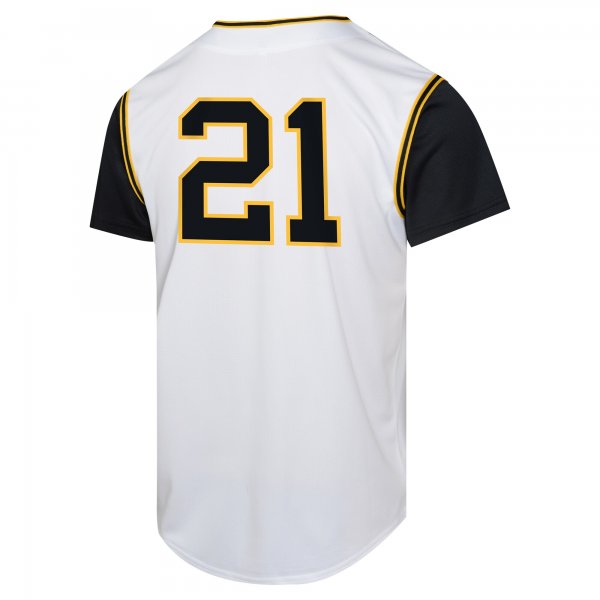 Youth Pittsburgh Pirates Roberto Clemente Nike White Cooperstown Collection Limited Player Jersey