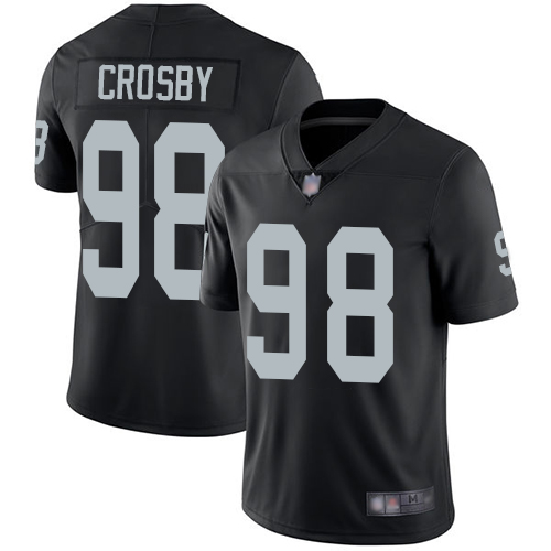 Women's Nike Las Vegas Raiders#98 Maxx Crosby Limited Pink Rush Fashion NFL Jersey