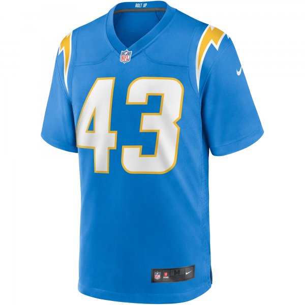 Men's Los Angeles Chargers Michael Davis Nike Powder Blue Game Jersey