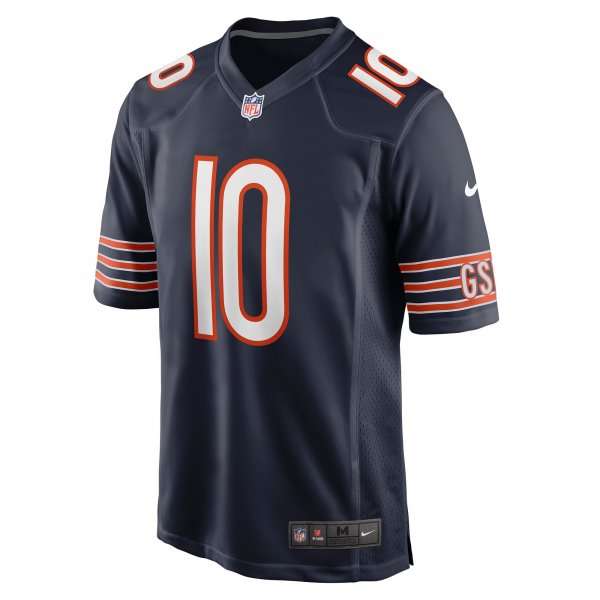 Men's Chicago Bears Chase Claypool Nike Navy Game Player Jersey