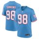 Men's Tennessee Titans Jeffery Simmons Nike Light Blue Oilers Throwback Alternate Game Player Jersey