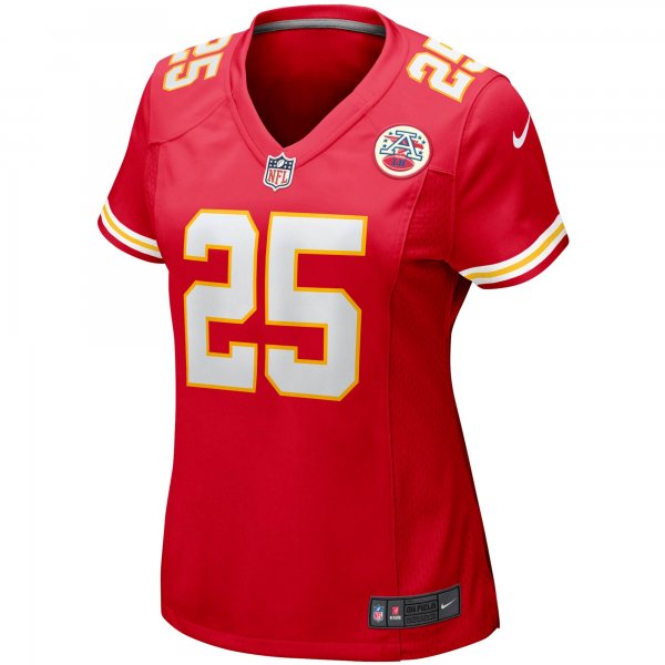 Women's Kansas City Chiefs Clyde Edwards-Helaire Nike Red Player Jersey