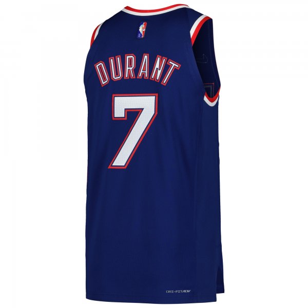 Men's Brooklyn Nets Kevin Durant Nike Blue Player Jersey - City Edition