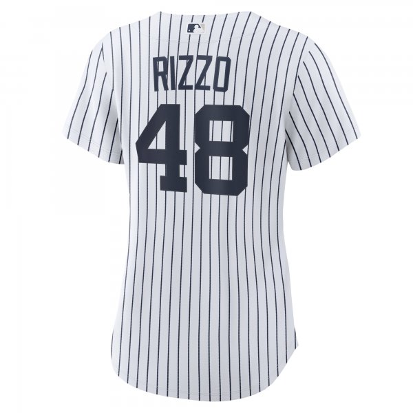 Women's New York Yankees Anthony Rizzo Nike White Home Official Replica Player Jersey