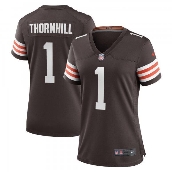 Women's Cleveland Browns Juan Thornhill Nike Brown Nike Women's All Player Jersey