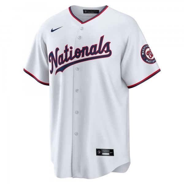 Men's Washington Nationals Nike White Replica Custom Jersey