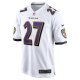 Men's Baltimore Ravens J.K. Dobbins Nike White Game Jersey