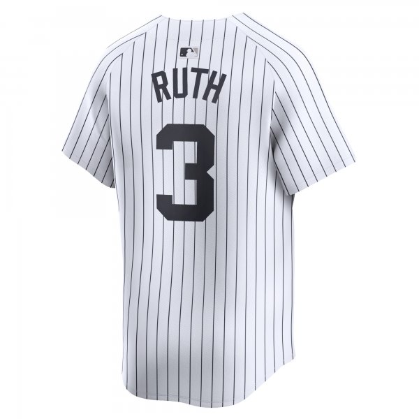 Men's New York Yankees Babe Ruth Nike White Home Limited Player Jersey