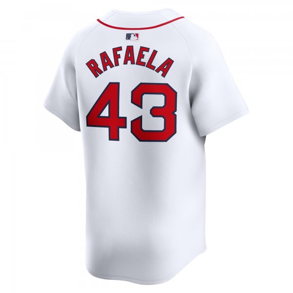 Men's Boston Red Sox Ceddanne Rafaela Nike White Home Limited Player Jersey