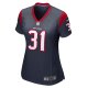 Women's Houston Texans Dameon Pierce Nike Navy Game Player Jersey