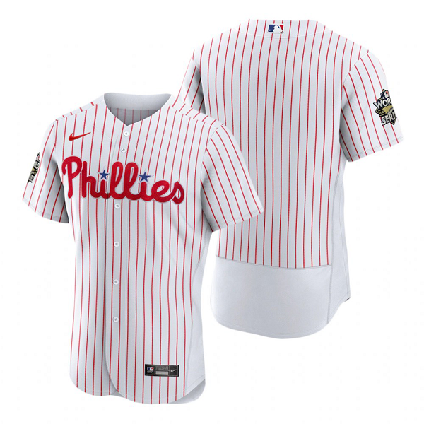 Philadelphia Phillies White 2022 World Series Flex Base Jersey