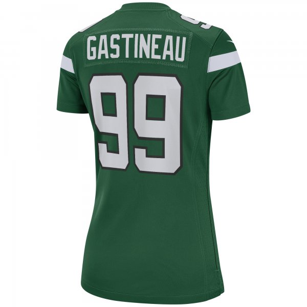 Women's New York Jets Mark Gastineau Nike Gotham Green Game Retired Player Jersey