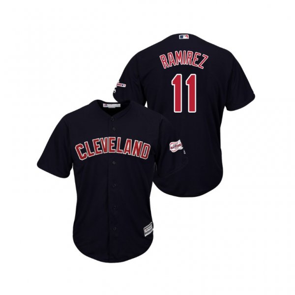 Men's Cleveland Indians 2019 All-Star Game Patch Jose Ramirez Alternate MLB Jersey