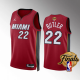 Jimmy Butler Men's Miami Heat 2023 NBA Finals Red #22 Icon Edition Jersey